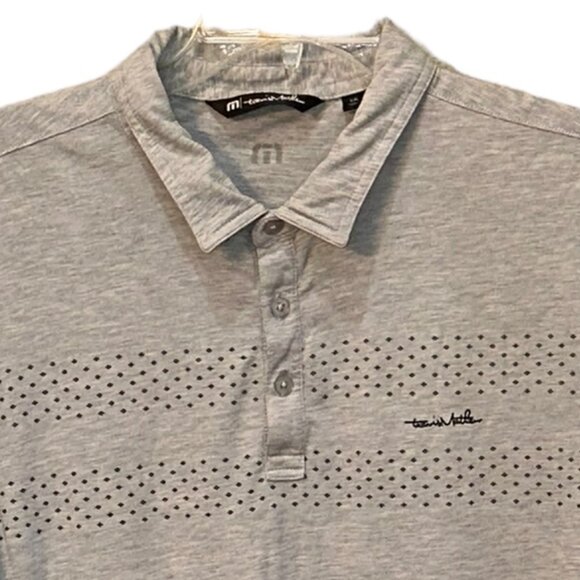 Travis Mathew Grey Golf Polo Shirt Size‎ XXL - Picture 2 of 9